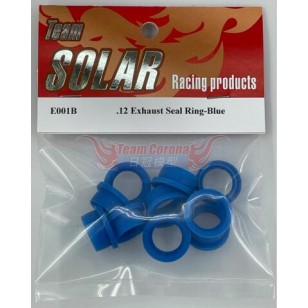 Team Solar .12 Seal Ring Black High temperature E001BK
